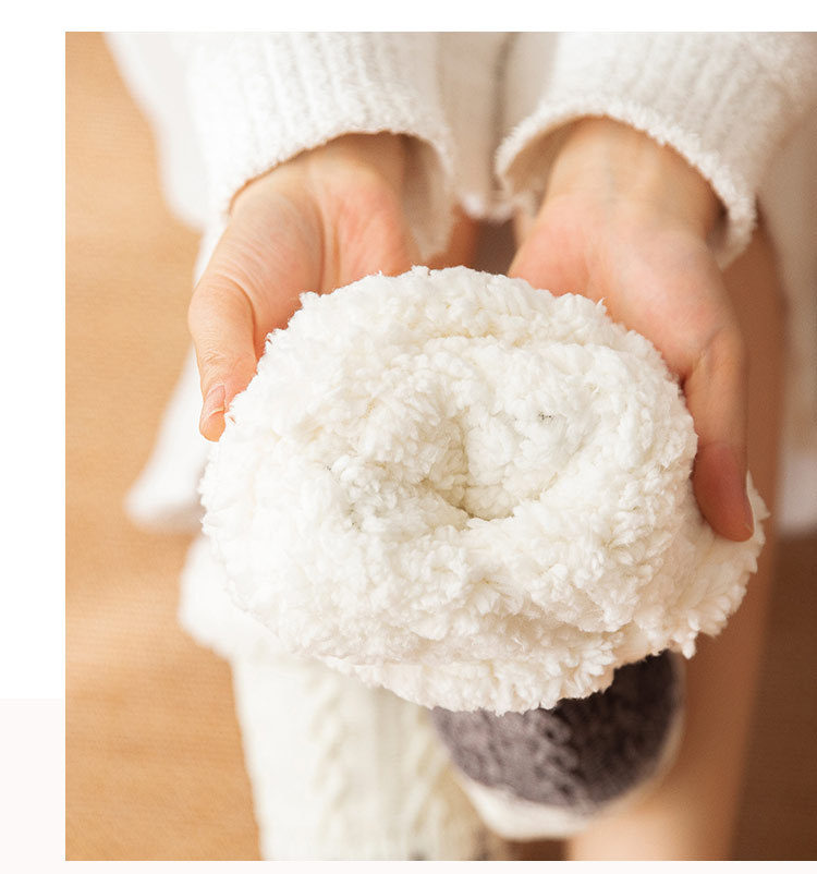 Womens Knitted Thicken Winter Socks Sleep Socks Floor Socks Thermal Socks